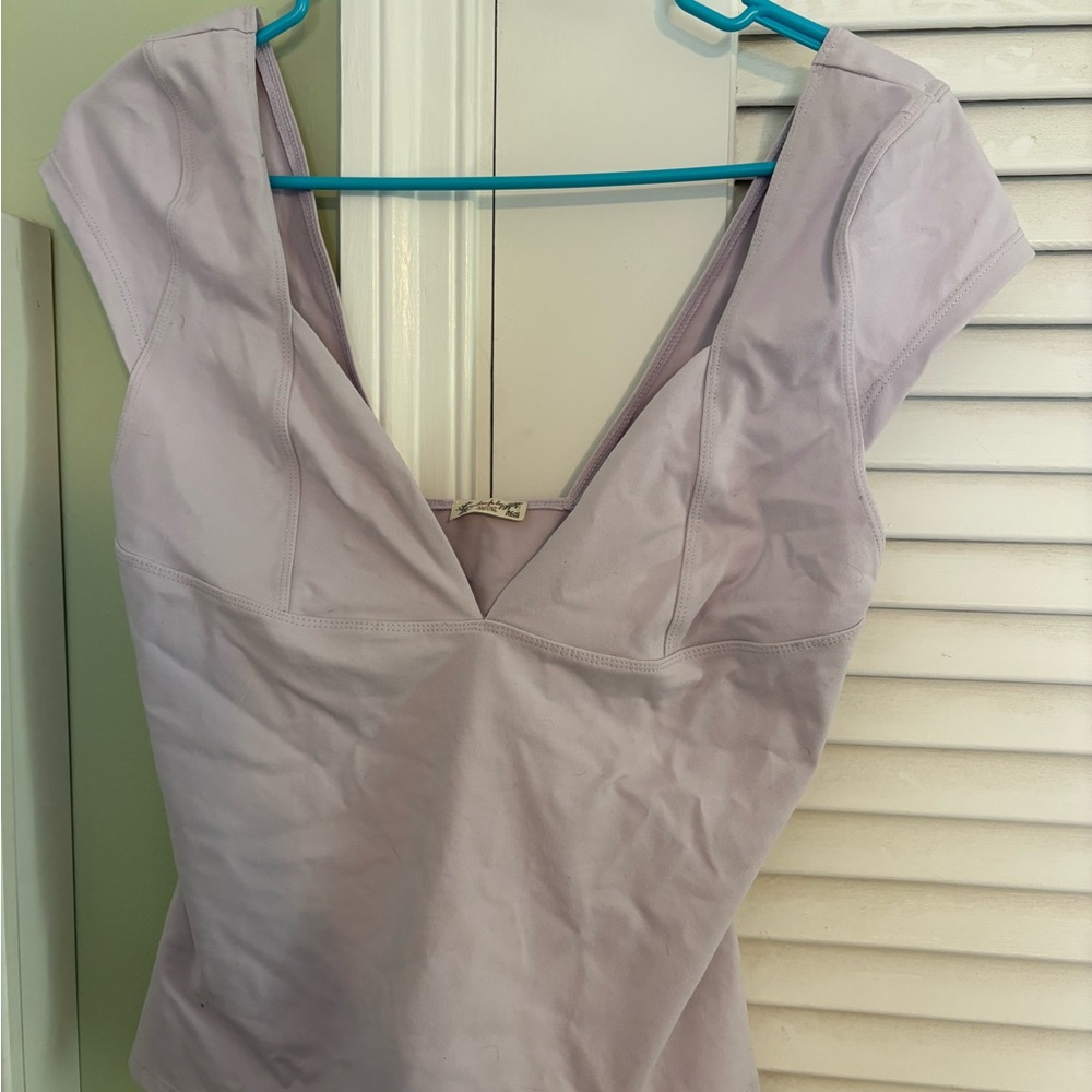 Free People Dusty Lilac Tank Top